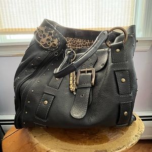 Vintage Betsey Johnson losta luck Large Carry All